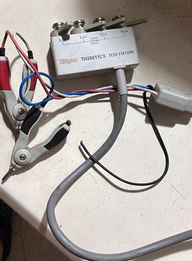 同惠TH26011CS测试夹 实物拍摄 成色如图 适用于LC