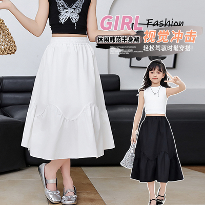 小二推荐女童半身裙夏季2025新款