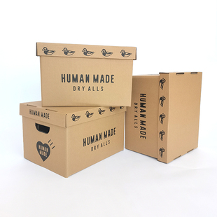 FILE Made BOX 折叠 搬运纸箱 原创813C 环保纸箱收纳箱 Human