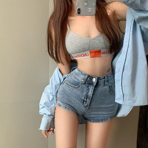 小个子145/150cm裤子xs码高腰直筒显瘦阔腿小款牛仔短裤加小码xxs