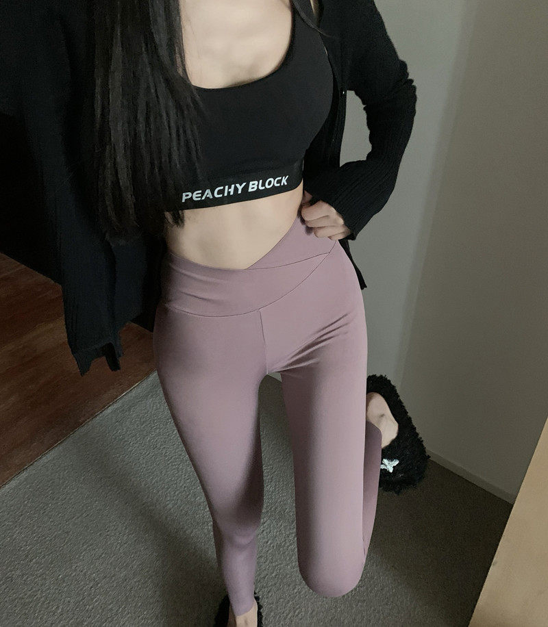 150cm矮个子芭比鲨鱼裤秋冬加绒高腰提臀打底健身瑜伽裤加小码xxs