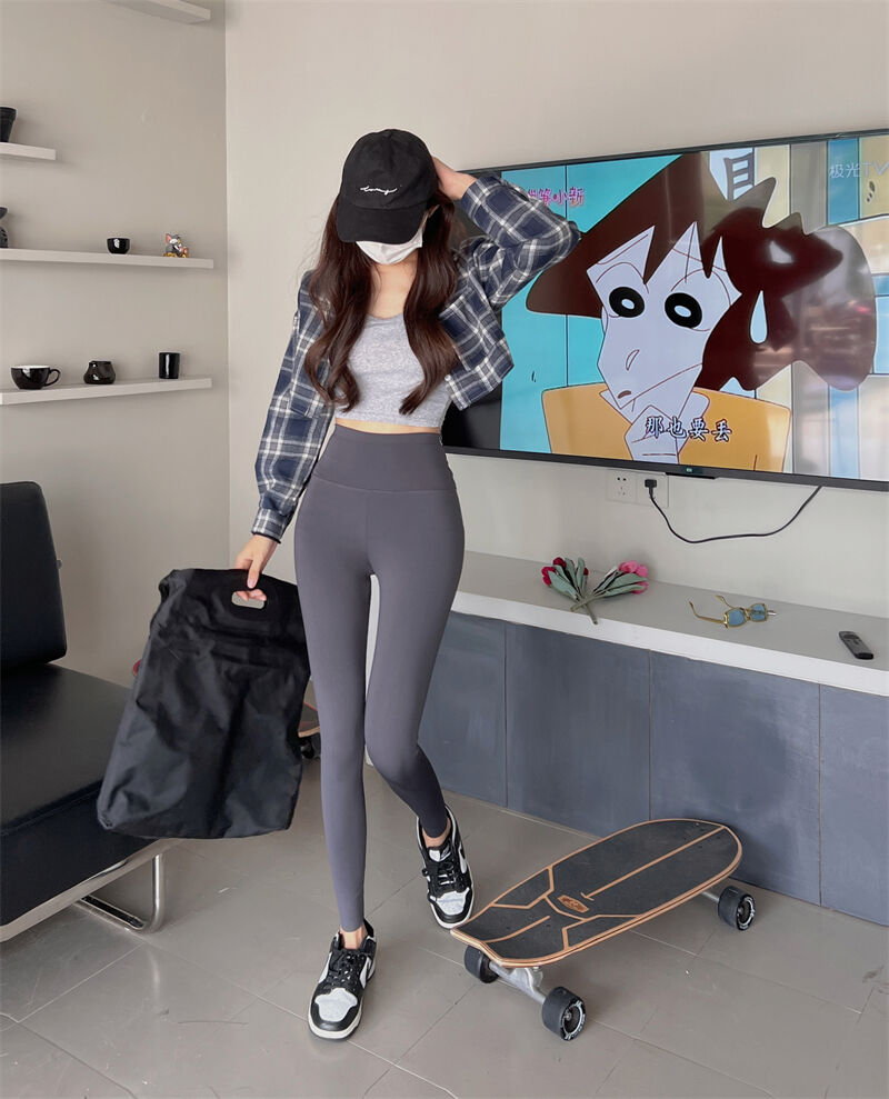 150矮个子鲨鱼裤子提臀九分芭比裤xs码小款紧身瑜伽打底裤小码xxs