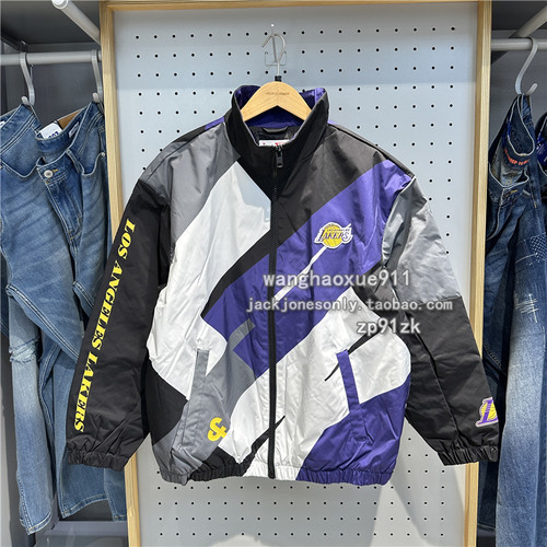 薄棉服夹克jackjones湖人秋冬季