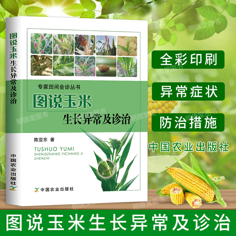 正版图说玉米生长异常及诊治现代玉米高产优质栽培技术玉米苞米高效栽培农业种植技术大全病虫害防治农作物育种农业玉米种植技术书