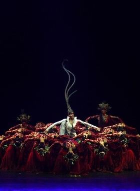 出租定制激楚舞蹈服桃李杯舞蹈大赛女子群舞汉服演出服出租