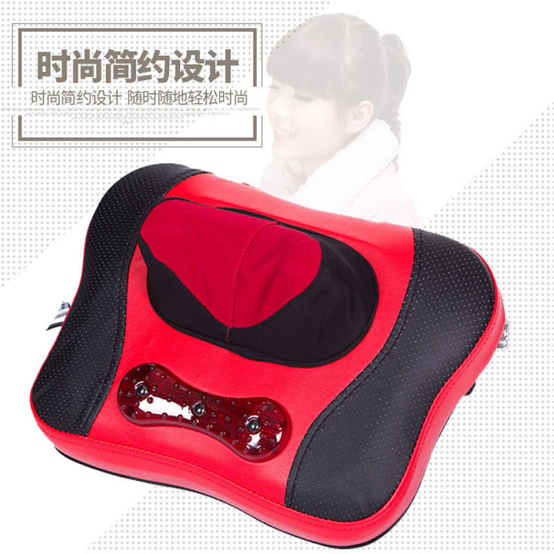 多功能肩颈椎按摩器颈部腰部肩部全身颈肩电动车载仪枕头脖子家用