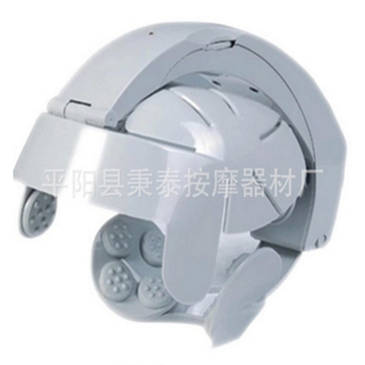 头部按摩仪电动按摩头盔振动按摩仪脑部按摩器按摩仪头部按摩机