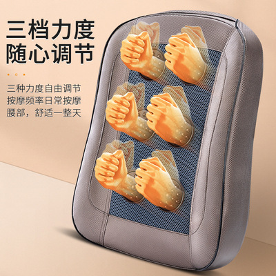 南极颈椎按摩器背部腰部颈部肩部多功能全身靠垫揉捏仪理疗腰椎枕