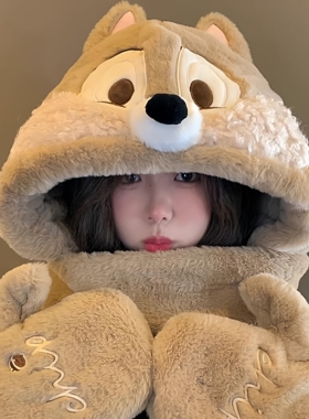 迪士尼正版奇奇蒂蒂三件套女冬季