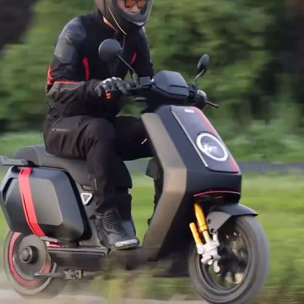 适用NX小牛电动车Nxt Hyper赛道版红色拉花贴纸车身改装贴饰车贴