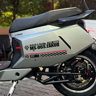 小牛电动车F400t车身创意机动战士装饰贴纸一体座车身改装车贴