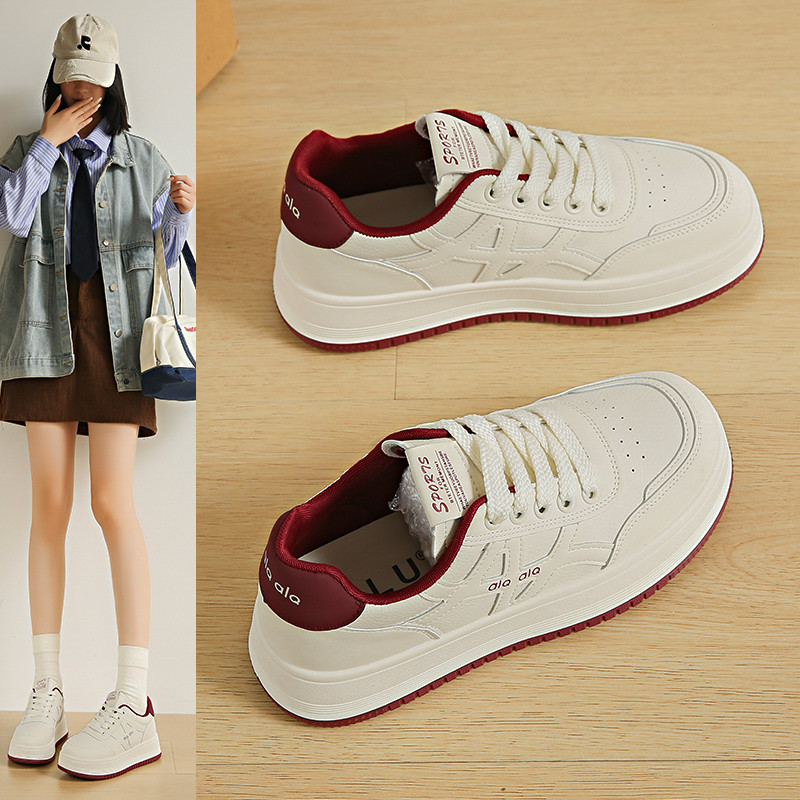 厚底小白鞋女款2026年春季新款女鞋子爆款软底轻便休闲运动板鞋女,女鞋,时尚休闲鞋,淘宝优惠券,粉丝福利购,淘宝优惠卷