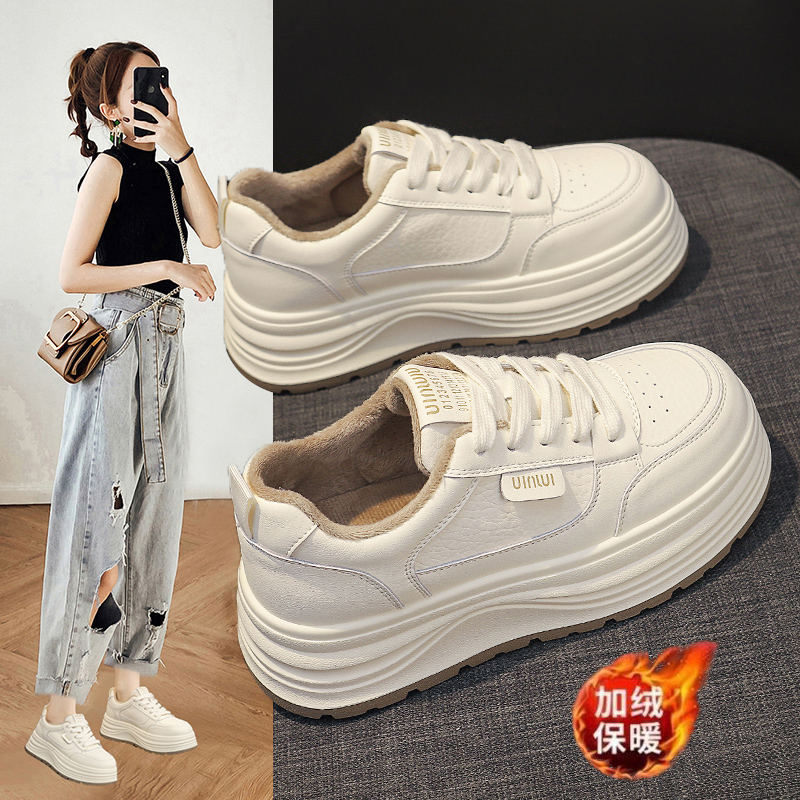 踩屎感二棉鞋女2025新款冬季板鞋