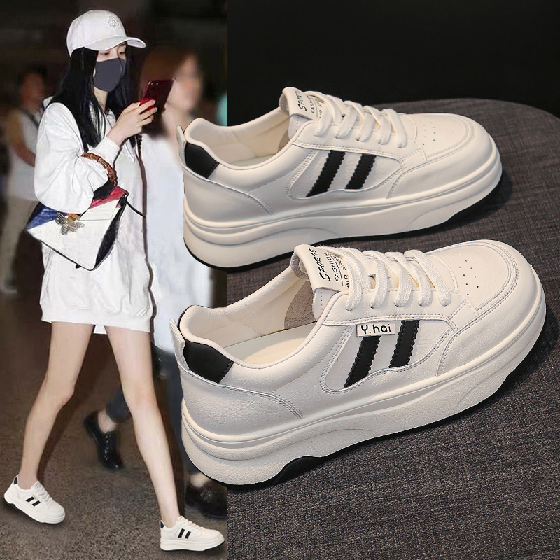 Y.HAI品牌女鞋爆款小白鞋2025款