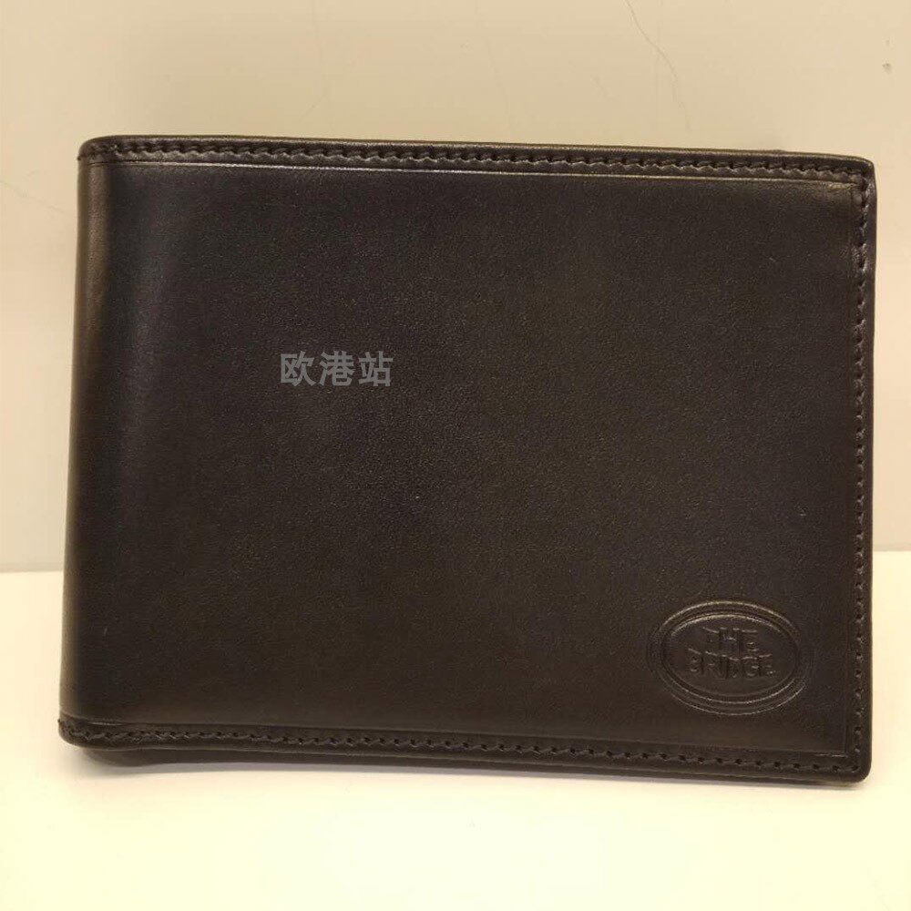 意大利专柜代购The Bridge桥牌正品手工真皮男士钱包！！01404701