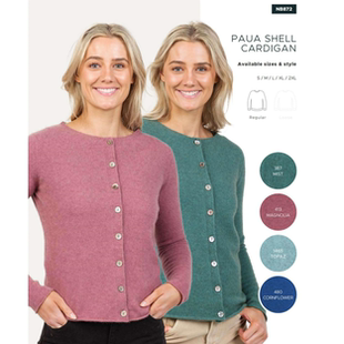 新西兰Native NB872 World自然世界美丽奴女士开襟羊毛衫