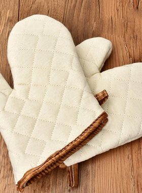 烘焙工具烤箱厨房微波炉防热防烫安全隔热护手手套 建议200度以内