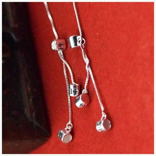 耳线环女超仙感长款 一生一世 网红款 2023年新款 耳环NO2353 1314