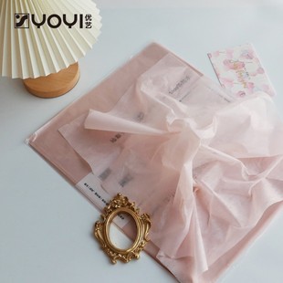 优艺抽取牛奶棉内衬纸包花纸鲜花包装防水棉花糖花艺包装材料棉纸