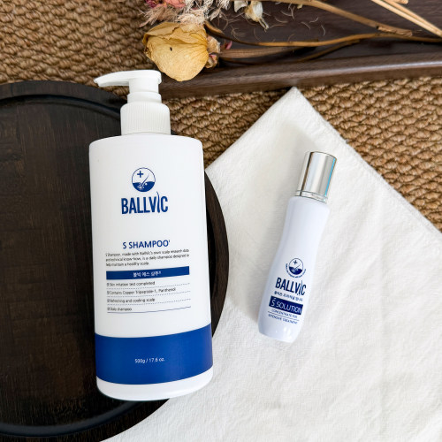 Ballvic博碧可男士洗发水韩国进口植发防断发强韧控油去屑丰盈