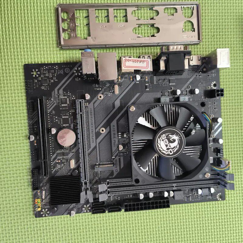 议价梅捷 RX425 BB 主板 带cpu一套 vga hdmi