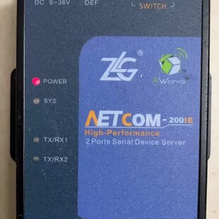 议价NETCOM-200IE以太网转串口设备，工作电压DC9～3