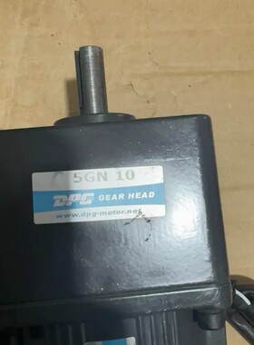 议价DPG东邦调速电机，型号5GN-10，齿轮减速机