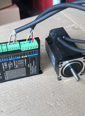 议价鼎奕57闭环步进电机套装，D2590X-E闭环驱+M57B7