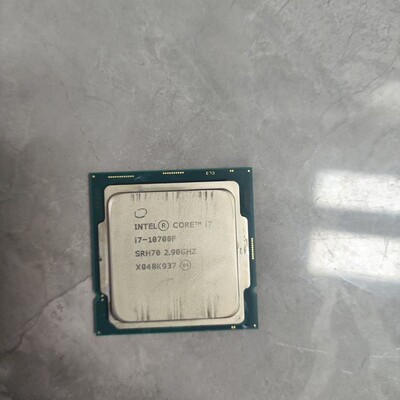 议价英特尔i7-10700F CPU处理器 2.90GHz，成色