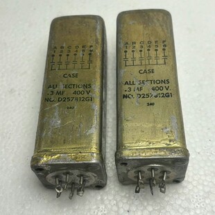 议价50927西电胆机里备用的C135 有6组0.3UF400V