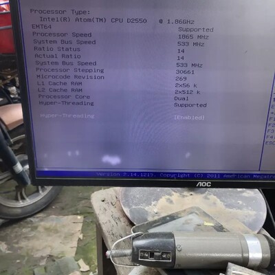 议价双网口工控机主板，E164671主板，工作正常，D2550，