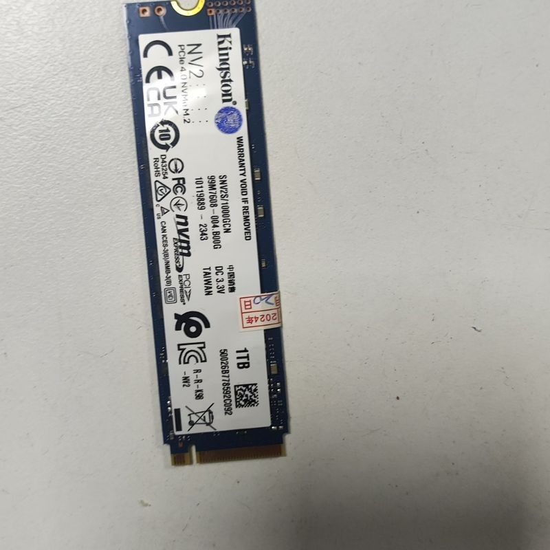 议价金士顿NV2 1000g M.2 NVMe固态硬盘