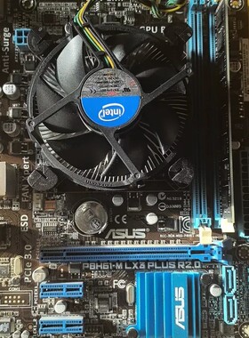 议价华硕P8H61-M LX3 PLUS R2.0主板套装，带8