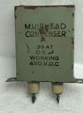 议价60310英国MUIRHEAD CONDENSER 油浸胆机