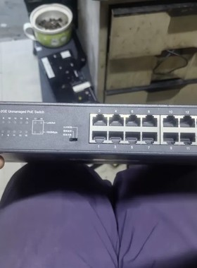 议价TP-LINK TL-SL1218MP 16口POE交换机，