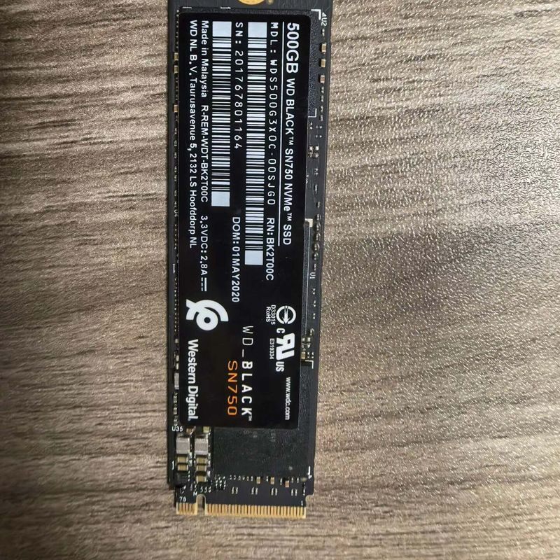 议价wd sn750 500g nvme m2固态