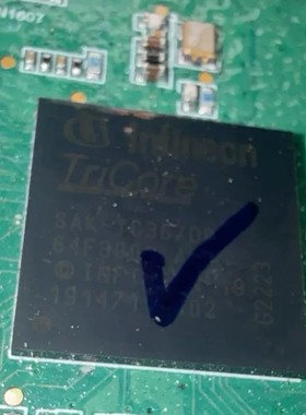 议价BYD电机控制器主板，芯片SAK-TC367DP-64