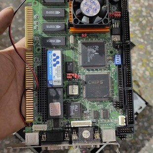 议价AR V2.0台湾欣扬486半长 一套工业主板 B1476