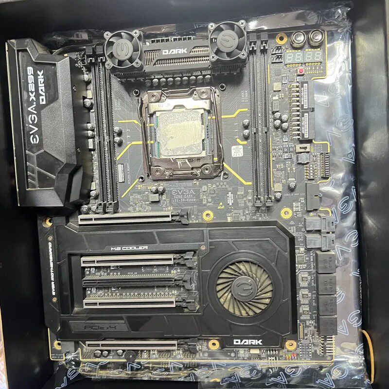 议价Evga X299 Dark 高端主板i9 7960X 7