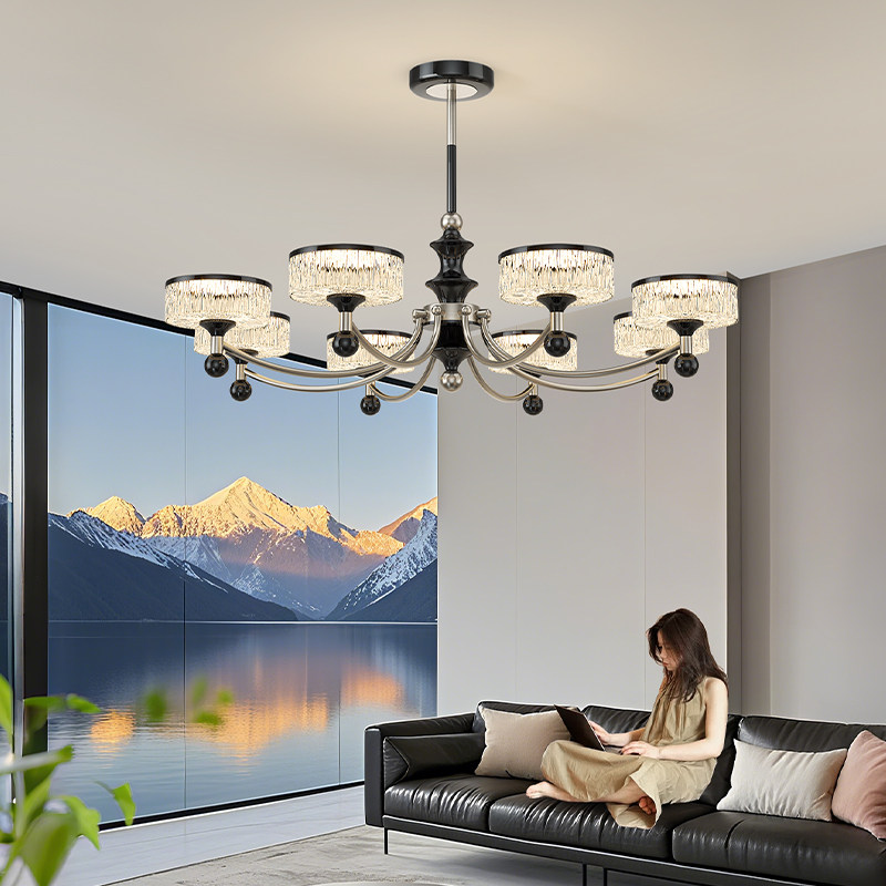 意式客厅吊灯2026新款现代简约高端餐厅家用卧室灯轻奢大厅主吊灯