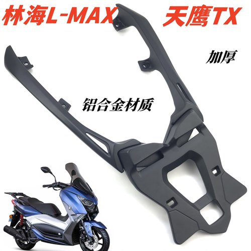 适用天鹰TX150加厚后货架尾架 林海L-MAX150力帆蓝鲟尾箱架靠背架