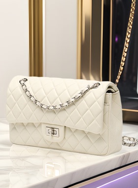 火凤凰-头层羊皮女包2025春季新款手提包时尚小香风链条女士单肩