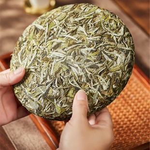 荒枞2023年正宗福鼎白茶牡丹王高山老枞醇香手工白牡丹茶饼藏300g