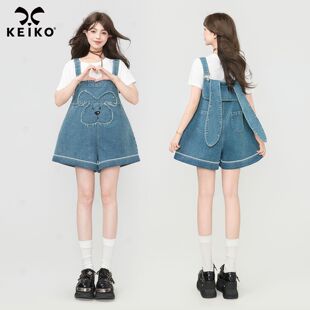 兔耳朵背带牛仔裤 KEIKO 00上新 3月31日