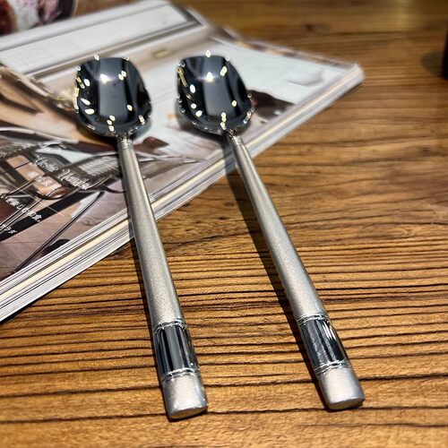 吃西瓜专用勺创意精致不锈钢勺子家用咖啡勺特别好看的搅拌小勺子