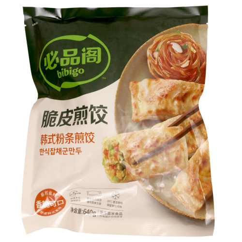 脆皮煎饺粉条韩式菌菇必品阁泡菜