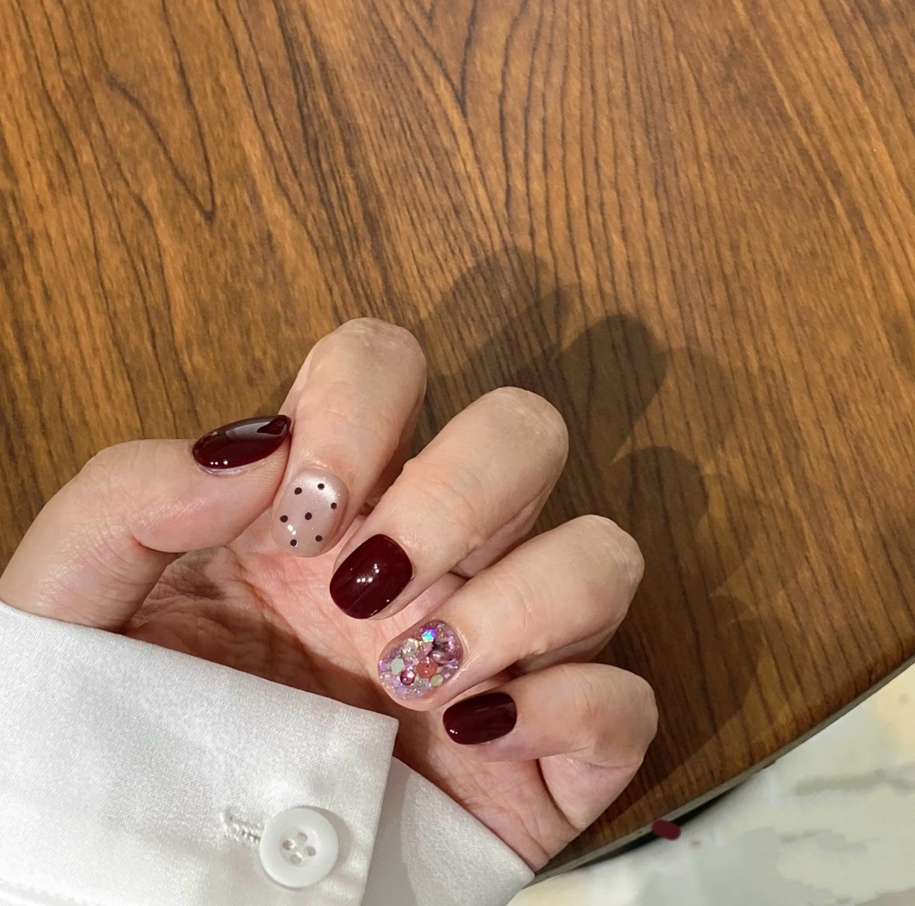 【蜜糖】日常短款高级感紫色气质猫眼亮片显白穿戴甲,彩妆/香水/美妆工具,穿戴甲/甲片,淘宝优惠券,粉丝福利购,淘宝优惠卷