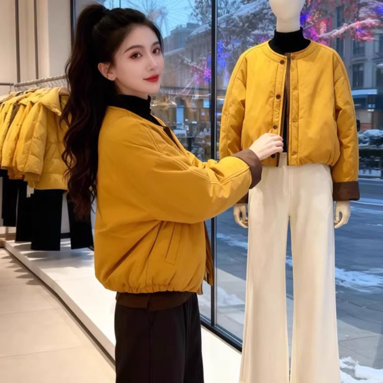 棉衣棉服外套女小个子2025秋冬季