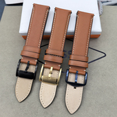 FOSSIL手表带真皮棕色22MM通用适配FS5151FS5210FS5268手表配件