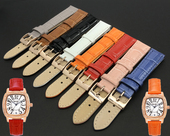 原装 folli follie芙丽芙丽表带头层皮16MM适配WF14B020SD手表配件